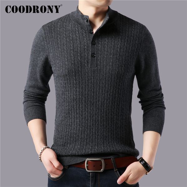 coodrony brand fashion button turtleneck sweater men winter thick warm sweaters pull homme pure merino woolen pullover men 93037 cx200812, White;black
coodrony brand fashion button turtleneck sweater men winter thick warm sweaters pull homme pure merino woolen pullover men 93037 cx200812, White;black