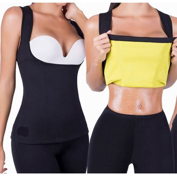 s-5xl women fitness exercise shapers sweat sleeveless shirt neoprene clothes vests sports training cami vest, White;red
s-5xl women fitness exercise shapers sweat sleeveless shirt neoprene clothes vests sports training cami vest, White;red