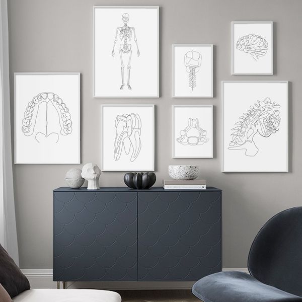 line drawing human anatomy brain skeleton wall art canvas painting nordic posters and prints wall pictures for living room decor
line drawing human anatomy brain skeleton wall art canvas painting nordic posters and prints wall pictures for living room decor