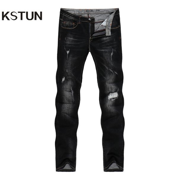 men's jeans kstun black men distressed patchwrok frayed ripped for man autumn winter biker streetwear hiphop denim pants, Blue
men's jeans kstun black men distressed patchwrok frayed ripped for man autumn winter biker streetwear hiphop denim pants, Blue