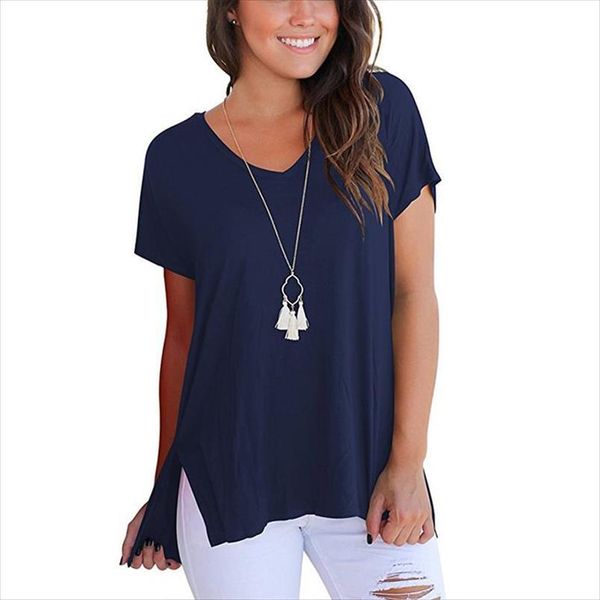t shirt women 2020 short sleeve basic solid shirt cotton female loose pure summer casual loose tshirt v neck blusas feminin, White
t shirt women 2020 short sleeve basic solid shirt cotton female loose pure summer casual loose tshirt v neck blusas feminin, White