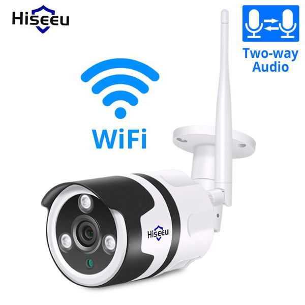 hiseeu wifi открытый ip-камера 1080p открытый водонепроницаемый 2.0mp беспроводная безопасность cctv металла камеры двухстороннее аудио p2p
hiseeu wifi открытый ip-камера 1080p открытый водонепроницаемый 2.0mp беспроводная безопасность cctv металла камеры двухстороннее аудио p2p