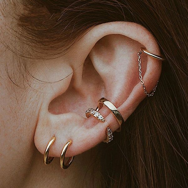 AprilGrass Brand 925 Sterling Silver Ear Cuff Clip Chain Tassel Earring For Women Korean Indian Jewelry Femme 2019 Earcuff Punk Long Earring
AprilGrass Brand 925 Sterling Silver Ear Cuff Clip Chain Tassel Earring For Women Korean Indian Jewelry Femme 2019 Earcuff Punk Long Earring
