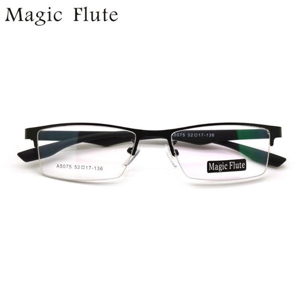 2020 glasses classic vintage oculos stainless steel half frame eyeglasses with tr90 temple simple style a5075, Black
2020 glasses classic vintage oculos stainless steel half frame eyeglasses with tr90 temple simple style a5075, Black