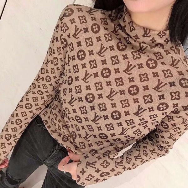 the new spring and autumn 2020 sen women's half-turtleneck blouse with a large long-sleeve t-shirt blouse, White;black
the new spring and autumn 2020 sen women's half-turtleneck blouse with a large long-sleeve t-shirt blouse, White;black