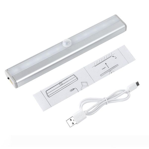 motion sensor night light 10pcs led 200lm body induction emergency lamp with usb rechargeable for closet, cabinet, pantry, counter
motion sensor night light 10pcs led 200lm body induction emergency lamp with usb rechargeable for closet, cabinet, pantry, counter