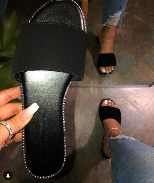 wild pu eva leather female slippers candy color pvc flat with women sandals beach slippers 37-41sizes, Black
wild pu eva leather female slippers candy color pvc flat with women sandals beach slippers 37-41sizes, Black