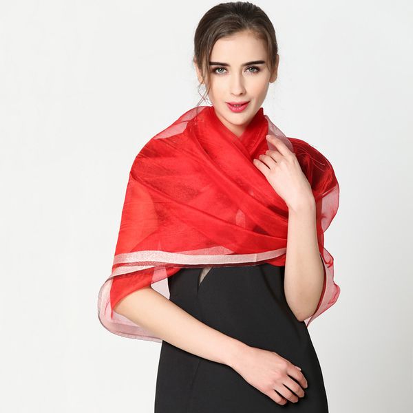 200*70cm new women's organza pure color silk scarf light luxury women's shawl scarf sunscreen scarves grade gift scarves, Blue;gray
200*70cm new women's organza pure color silk scarf light luxury women's shawl scarf sunscreen scarves grade gift scarves, Blue;gray