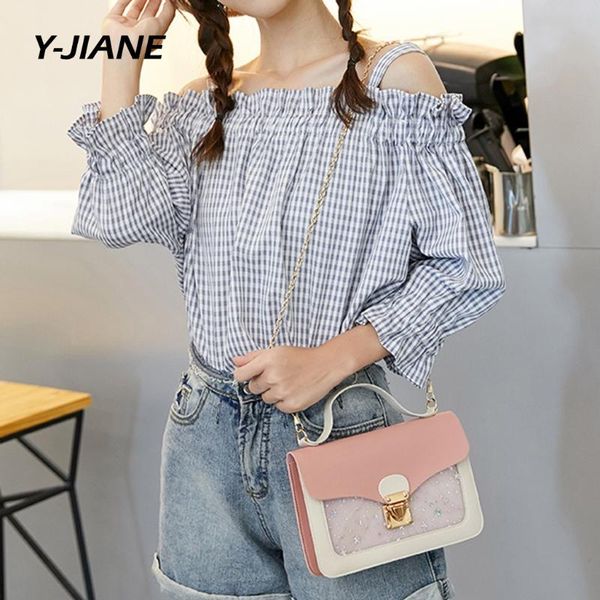 woman patchwork shoulder bag cute pink luxury casual bag 2020 new fashion crossbody bolsa feminina#g3
woman patchwork shoulder bag cute pink luxury casual bag 2020 new fashion crossbody bolsa feminina#g3