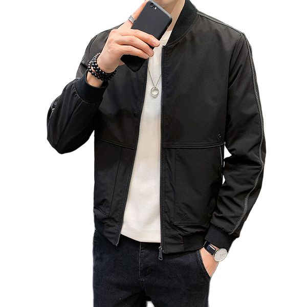 hommes veste de baseball brodé en manteaux slim fit collège polaire luxe pilote vestes hommes col montant veste manteau 2020, Black;brown
hommes veste de baseball brodé en manteaux slim fit collège polaire luxe pilote vestes hommes col montant veste manteau 2020, Black;brown