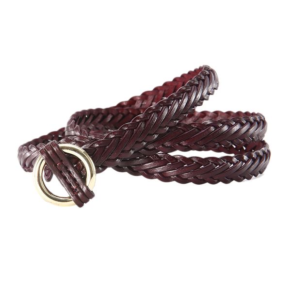 women belt fashion design leather female belt vintage knitted pin buckle waistband, Black;brown
women belt fashion design leather female belt vintage knitted pin buckle waistband, Black;brown