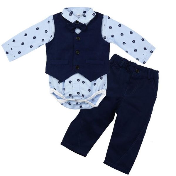 3pcs infant toddler baby boys print romper +vest+pants outfits clothes set soft gentlemen smart look august 8, White
3pcs infant toddler baby boys print romper +vest+pants outfits clothes set soft gentlemen smart look august 8, White