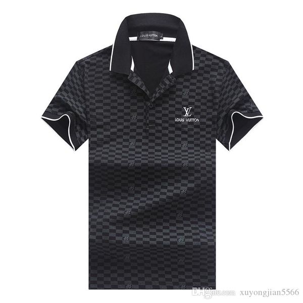 new fashion mens tshirt summer short cotton polo shirts famous designers brand slim fit t shirt men m-3xl p417, White;black
new fashion mens tshirt summer short cotton polo shirts famous designers brand slim fit t shirt men m-3xl p417, White;black