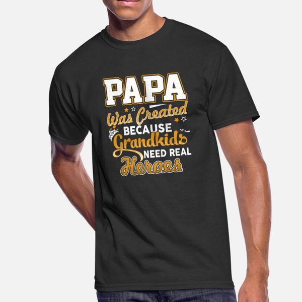 papa he was created because grandkids need t shirt men customize short sleeve s-xxxl clothes anti-wrinkle building spring leisure shirt
papa he was created because grandkids need t shirt men customize short sleeve s-xxxl clothes anti-wrinkle building spring leisure shirt