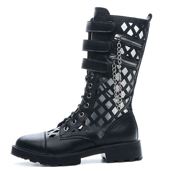 fashion women lady hollow hole shoes soft breathable anti-slip boots wear-resistant soles for summer outdoor -b5, Black
fashion women lady hollow hole shoes soft breathable anti-slip boots wear-resistant soles for summer outdoor -b5, Black