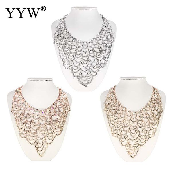 chains luxury women necklace hollow bling crystal grace noble bridal wedding trendy exquisite clavicle jewelry accessories bijoux, Silver
chains luxury women necklace hollow bling crystal grace noble bridal wedding trendy exquisite clavicle jewelry accessories bijoux, Silver