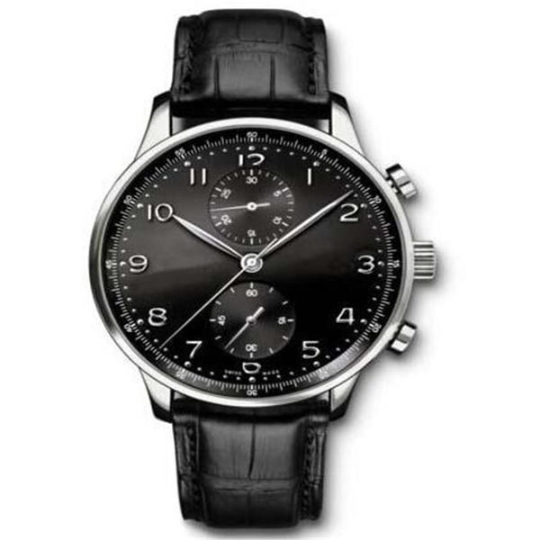 2020 new Hot Selling Luxury Watches Men Watch New Portuguese Chronograph Black Dial 40mm Watch I371447 Wristwatches
2020 new Hot Selling Luxury Watches Men Watch New Portuguese Chronograph Black Dial 40mm Watch I371447 Wristwatches