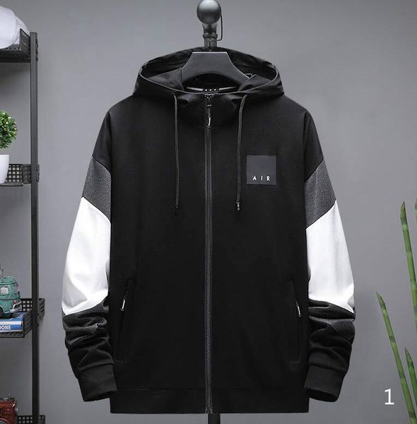 2020 active sports jackets for men letters printing hooded sweatshirts homme mens jacket coat zipper plus size -5xl, Black;brown 
2020 active sports jackets for men letters printing hooded sweatshirts homme mens jacket coat zipper plus size -5xl, Black;brown