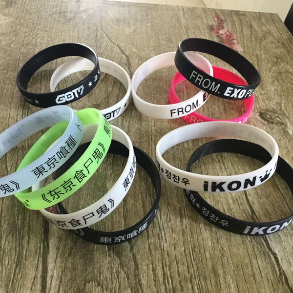 1pc exo luhan kris sehun tao tokyo ghoul ghost silicone sport rubber bracelet wristband shipping man, Golden;silver
1pc exo luhan kris sehun tao tokyo ghoul ghost silicone sport rubber bracelet wristband shipping man, Golden;silver