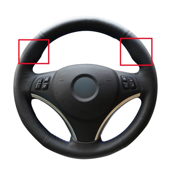 hand-stitched diy black pu artificial leather car steering wheel cover for bmw e90 320i 325i 330i 335i e87 120i 130i 120d
hand-stitched diy black pu artificial leather car steering wheel cover for bmw e90 320i 325i 330i 335i e87 120i 130i 120d
