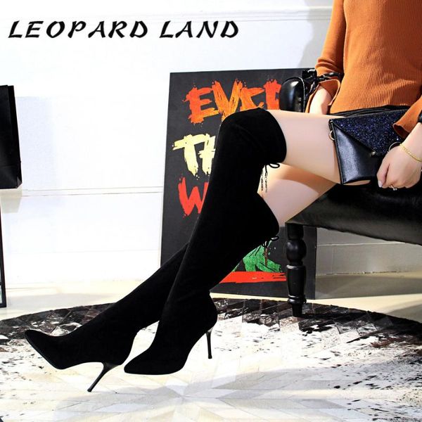 leopard land мода простой тонкий heeled высокий каблук указал замша сапоги sexy похудение банкет более-колено сапоги ds-83201, Black
leopard land мода простой тонкий heeled высокий каблук указал замша сапоги sexy похудение банкет более-колено сапоги ds-83201, Black