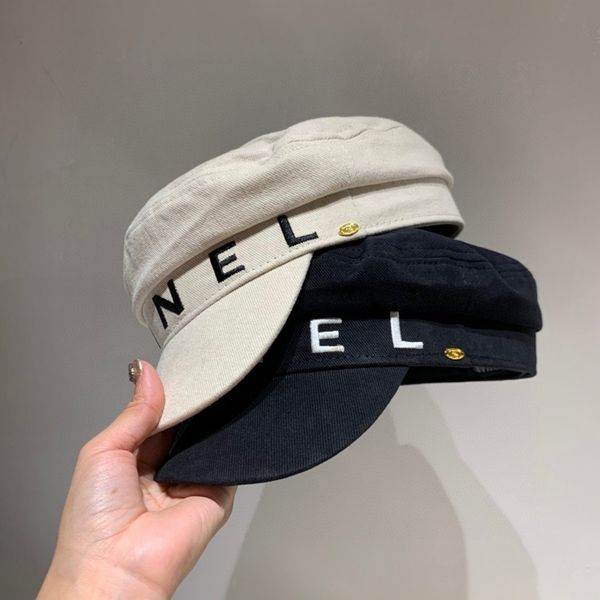 2020 canvas military cap baseball cap double-sided fisherman hat men and women ribbon straw hat Silk turban