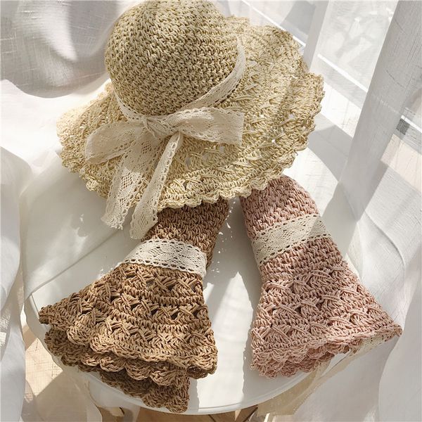 cute handmade lace lace straw hat female summer sunshade beach big brim hat foldable bucket, Blue;gray
cute handmade lace lace straw hat female summer sunshade beach big brim hat foldable bucket, Blue;gray