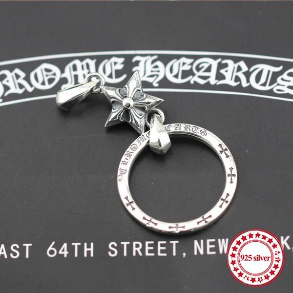 s925 sterling silver pendant personality classic fashion punk style hexagram circle modeling jewelry gift for lover
s925 sterling silver pendant personality classic fashion punk style hexagram circle modeling jewelry gift for lover