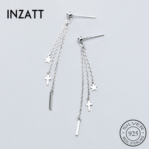 dangle & chandelier inzareal 925 sterling silver chain tassel geometry drop earrings for fashion women party fine jewelry accessories gift
dangle & chandelier inzareal 925 sterling silver chain tassel geometry drop earrings for fashion women party fine jewelry accessories gift
