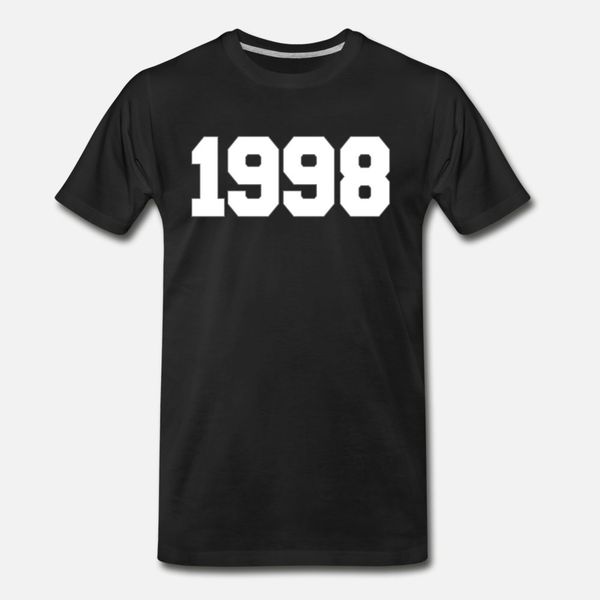 time and place 1998 t shirt men custom 100% cotton round collar novelty anti-wrinkle casual summer style pictures shirt
time and place 1998 t shirt men custom 100% cotton round collar novelty anti-wrinkle casual summer style pictures shirt