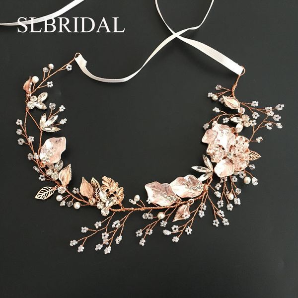 slbridal rose gold crystal rhinestone natural pearls wedding hair accessories hairband bridal headband bridesmaids sh190713, Slivery;golden
slbridal rose gold crystal rhinestone natural pearls wedding hair accessories hairband bridal headband bridesmaids sh190713, Slivery;golden