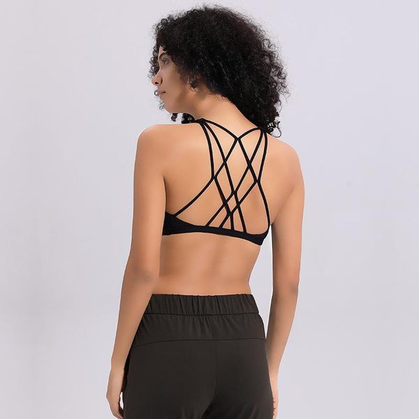 lu-48 women yoga sports bra shirts gym vest push up fitness underwear lady shakeproof adjustable strap bra, White;black
lu-48 women yoga sports bra shirts gym vest push up fitness underwear lady shakeproof adjustable strap bra, White;black