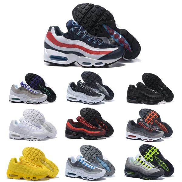 new bred 95 og white gym red university gold laser fuchsia men running shoes triple s 95s men sports shoes sneakers size 36-45, Black
new bred 95 og white gym red university gold laser fuchsia men running shoes triple s 95s men sports shoes sneakers size 36-45, Black