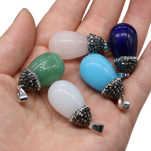new natural stone pendant round drop type green agates faceted pendant necklace for diy jewelry birthday gift size 16x30mm, Bronze;silver
new natural stone pendant round drop type green agates faceted pendant necklace for diy jewelry birthday gift size 16x30mm, Bronze;silver