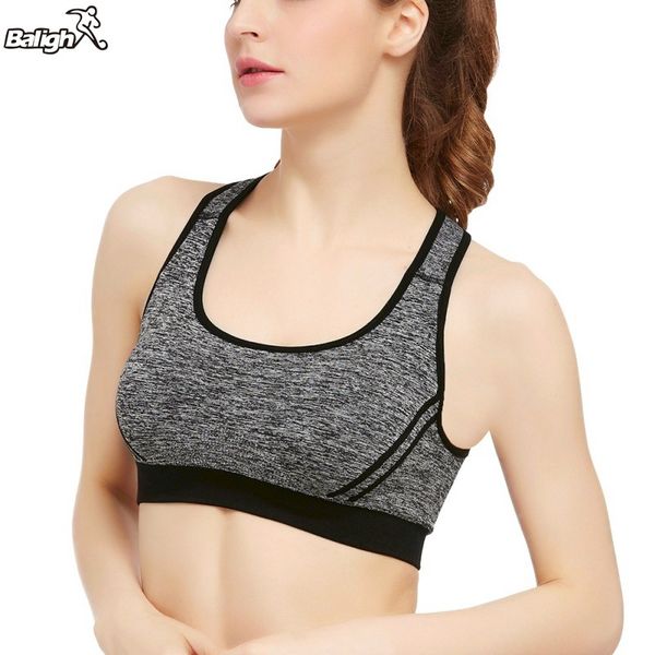 women sports quick dry yoga padded sports bra fitness stretch workout seamless solid tank, White;black
women sports quick dry yoga padded sports bra fitness stretch workout seamless solid tank, White;black