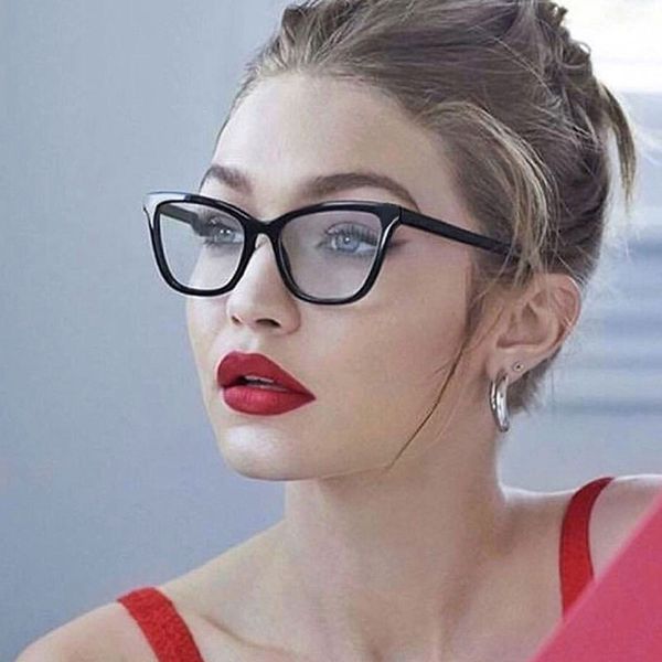 fashion clear big eye glasses frame women men computer plain cat eye frame eyewear brand designer cat shapes eyeglasses, Black
fashion clear big eye glasses frame women men computer plain cat eye frame eyewear brand designer cat shapes eyeglasses, Black