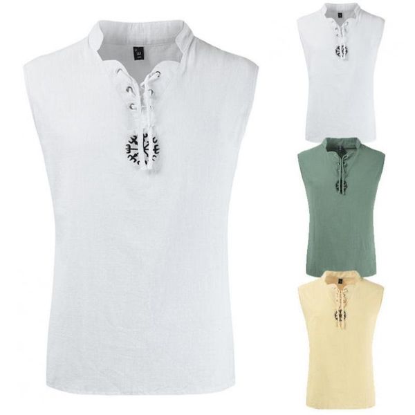 2020 summer new men's plus size simple solid color sleeveless t-shirt embroidery tether casual men's t-shirt tide ing, White;black
2020 summer new men's plus size simple solid color sleeveless t-shirt embroidery tether casual men's t-shirt tide ing, White;black