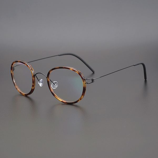 fashion sunglasses frames titanium glasses frame men women round myopia prescription optical eyeglasses denmark linde screwless eyewear, Black
fashion sunglasses frames titanium glasses frame men women round myopia prescription optical eyeglasses denmark linde screwless eyewear, Black