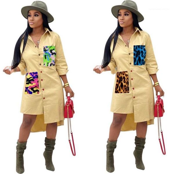 clothing autumn womens designer shirt dress casual lapel neck single breated panelled asymmetrical dress fashion female, Black;gray
clothing autumn womens designer shirt dress casual lapel neck single breated panelled asymmetrical dress fashion female, Black;gray