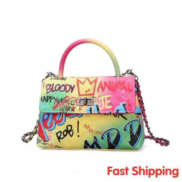 graffiti printed designer handbags for women 2020 luxury handbags women bags designer shoulder bag rainbow travel messenger bags
graffiti printed designer handbags for women 2020 luxury handbags women bags designer shoulder bag rainbow travel messenger bags