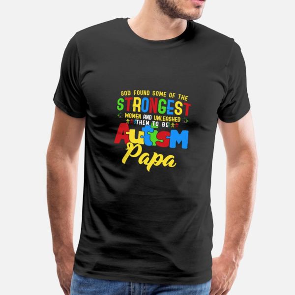 the strongest autism papa autism grandpa awareness t shirt men designing short sleeve euro size s-3xl family crazy humor summer style
the strongest autism papa autism grandpa awareness t shirt men designing short sleeve euro size s-3xl family crazy humor summer style