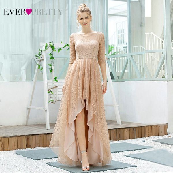 ever pretty prom dresses 2020 half sleeve a-line sequined sparkle high-low party dresses for women vestidos baratos ep00677, White;black
ever pretty prom dresses 2020 half sleeve a-line sequined sparkle high-low party dresses for women vestidos baratos ep00677, White;black