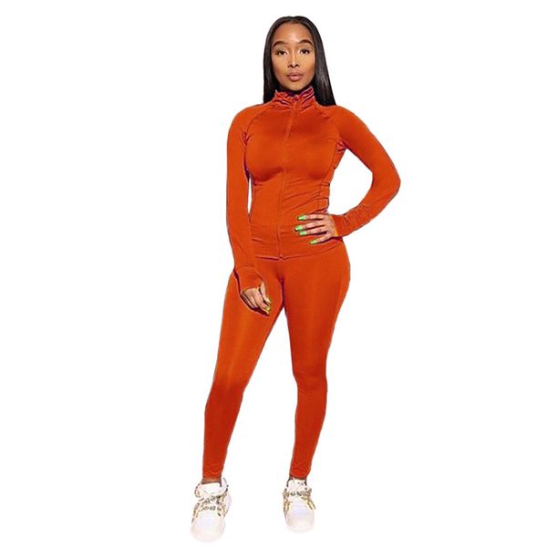 women long sleeve clothing sets stand collar zipper jacket coat + pants tracksuit two pieces outfits playsuit sportswear sale d8410, White
women long sleeve clothing sets stand collar zipper jacket coat + pants tracksuit two pieces outfits playsuit sportswear sale d8410, White
