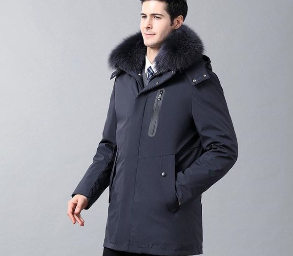 winter jacket men down jacket male warm thick coat long parkas white duck down padded detachable liner outerwear overcoat plus size, Black
winter jacket men down jacket male warm thick coat long parkas white duck down padded detachable liner outerwear overcoat plus size, Black