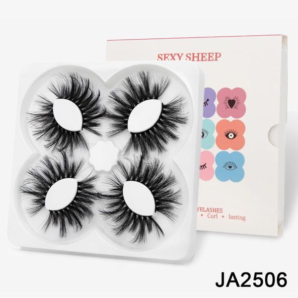 false eyelashes sexysheep 4 pairs faux mink lashes dramatic fake makeup tools extension maquiagem
false eyelashes sexysheep 4 pairs faux mink lashes dramatic fake makeup tools extension maquiagem
