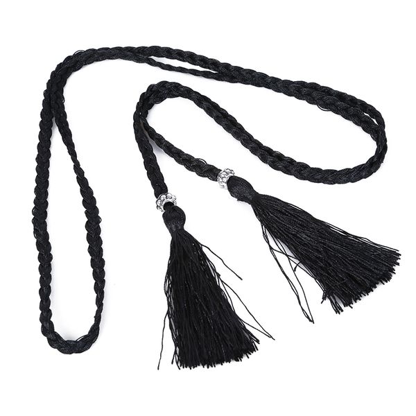 bigsweety fashion brand chain corset thin belt dress belt women girls folk-custom tassel braided decorated waist, Black;brown
bigsweety fashion brand chain corset thin belt dress belt women girls folk-custom tassel braided decorated waist, Black;brown