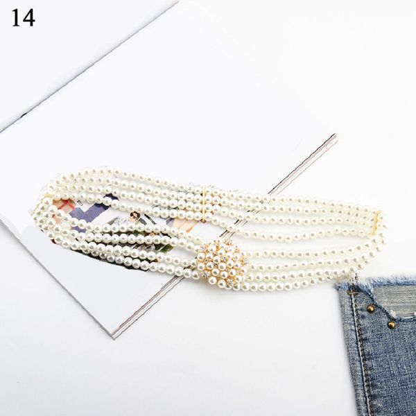 elegant women pearl crystal belt waist flower elastic buckle chain cummerbunds female girls dress crystal strap waistband gift, Black;brown
elegant women pearl crystal belt waist flower elastic buckle chain cummerbunds female girls dress crystal strap waistband gift, Black;brown