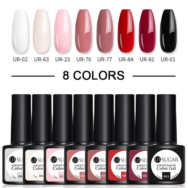 nail gel ur sugar 6/8/10 colors glitter polish set kits for nails semi permanent soak off varnish uv, Red;pink
nail gel ur sugar 6/8/10 colors glitter polish set kits for nails semi permanent soak off varnish uv, Red;pink