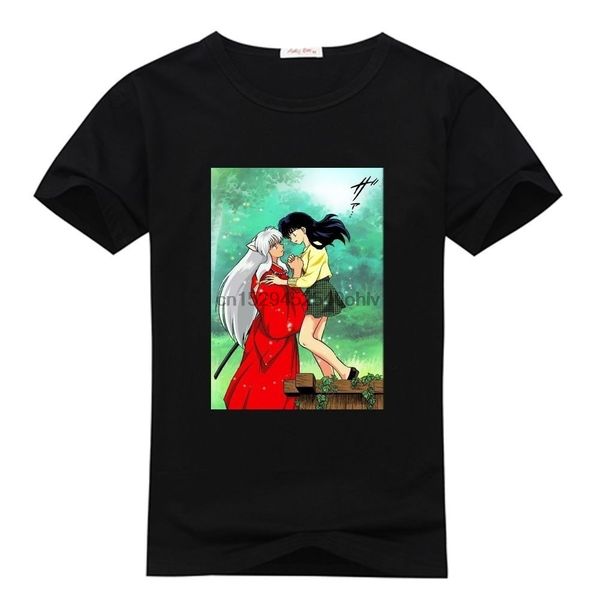 inuyasha t-shirt пользовательские мужские футболки с inuyasha