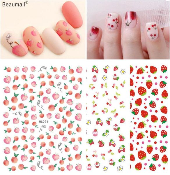 fruits type nails art manicure back glue decal decorations nail sticker for nails tips beauty, Black
fruits type nails art manicure back glue decal decorations nail sticker for nails tips beauty, Black